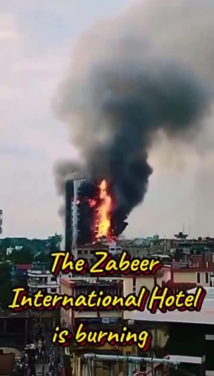 25 people were killed and more than 150 hospitalized after Islamist mobsters in Jashore of Bangladesh set fire to Zabeer hotel located in Southwestern Bangladesh. Mobsters were looking for Shahin Chakladar, an MP of the toppled ruling party, the Awami League