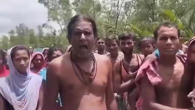 Wir wollen nicht in Bangladesch bleiben. Wir werden unterdrückt, unsere Tempel zerstört, sagen viele Hindus in den an Indien grenzenden Gebieten.