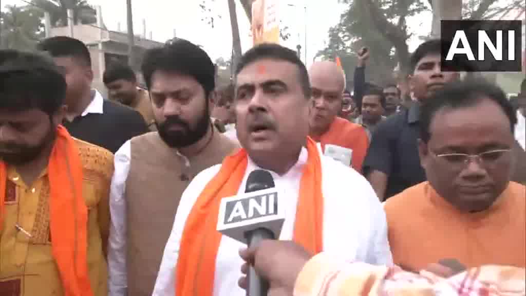 West Bengal LoP and BJP MLA Suvendu Adhikari says,  It (Bangladesh govt) is a radical govt, an extremist govt and an anti-Hindu govt. They are trying to destroy temples and illegally detaining Hindu monks and saints